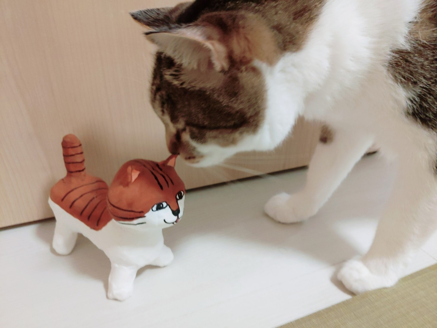 飼い猫のフィギュアを作ってみた わっしょい ヒゲ母ちゃん Powered By ライブドアブログ 飼い猫のフィギュアを作ってみた わっしょい ヒゲ母ちゃん Powered By ライブドアブログ