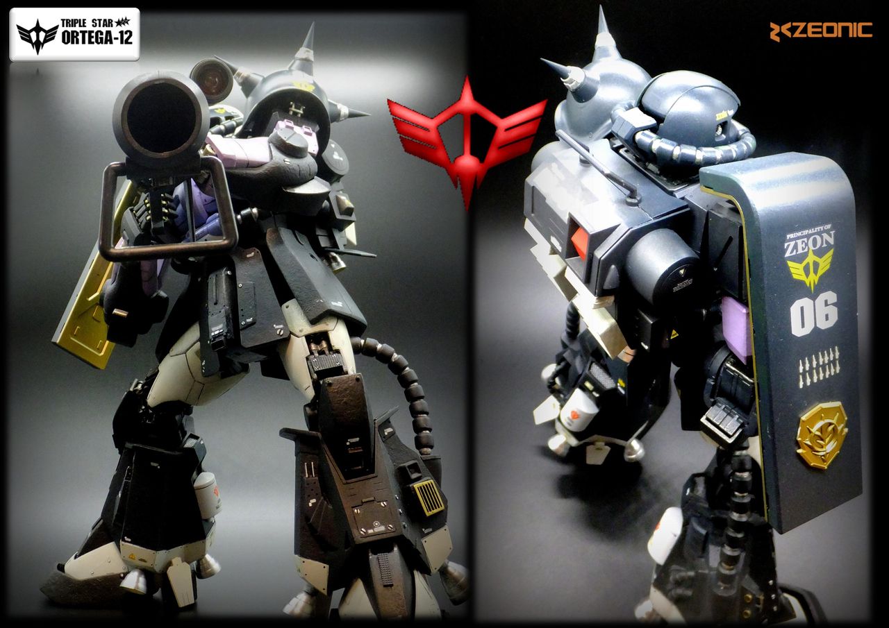 1 60 パーフェクトグレード Ms06r1 Aザクii 黒い三連星仕様 徹底改修 るよもの展示室 1 60 パーフェクトグレード Ms06r1 Aザクii 黒い三連星仕様 徹底改修 るよもの展示室