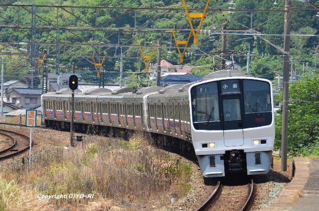 折尾～東郷～折尾…813系、811系、787系、883系、817系、885系