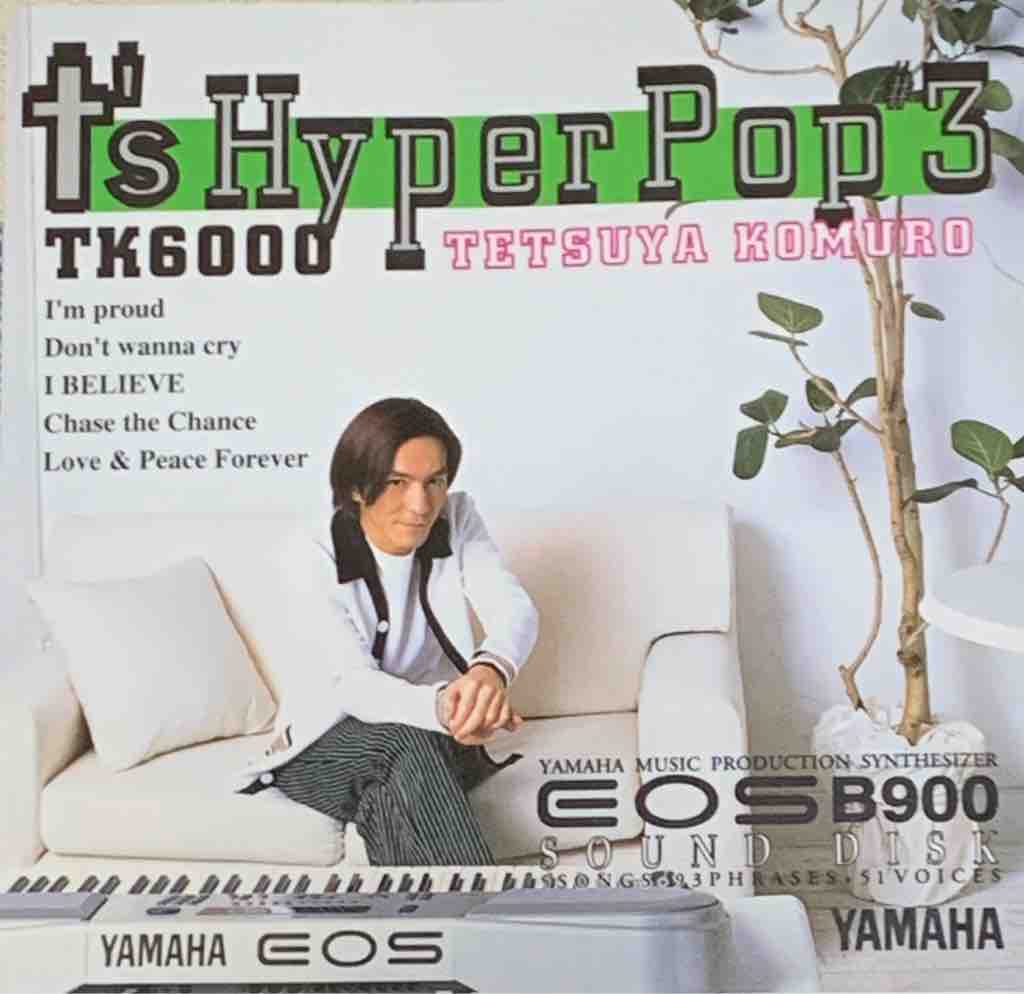 小室哲哉 TK6000 t's Hyper Pop#3 YAMAHA EOS B900 フロッピー TETSUYA