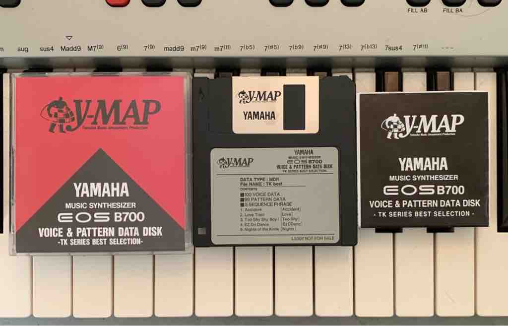 Yamaha EOS B700 音色&パターンデータディスク　非売品 Yamaha EOS B700 音色&パターンデータディスク 非売品 Reborn #15