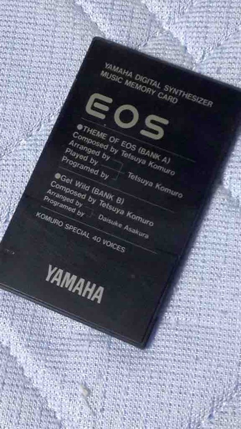 EOS ボイスカード 小室哲哉 RCD1000 - TM NETWORK を語るよ【DTM