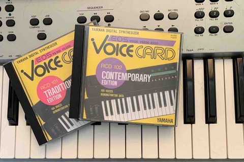 YAMAHA ヤマハ EOS VOICE CARD ボイスカード 8枚セット