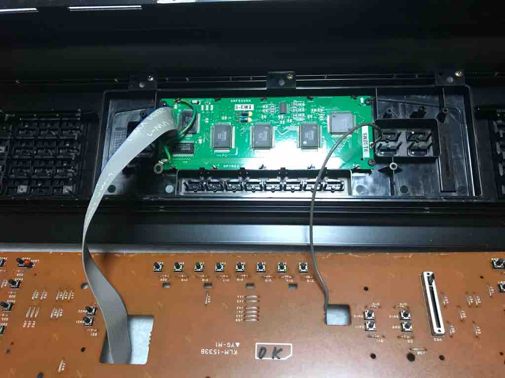 Reborn #10】KORG 01/W FD 液晶ディスプレイのバックライト交換