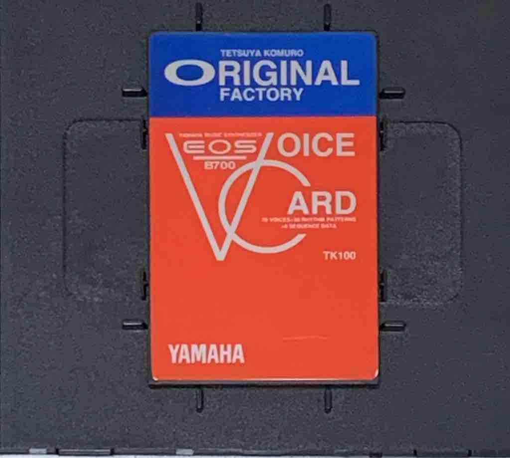 Vol.27】YAMAHA EOSシリーズ専用ボイスカード＆サウンドディスク