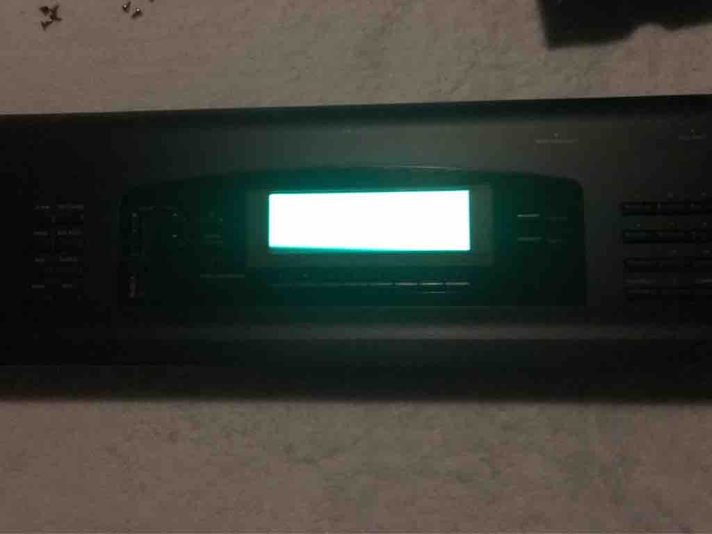 Reborn #10】KORG 01/W FD 液晶ディスプレイのバックライト交換