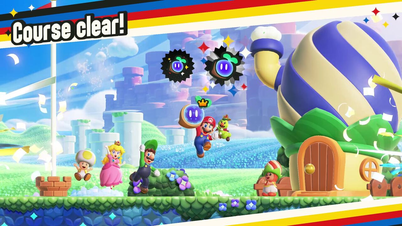 マリオワンダー、全7ワールドと発表！マリオシリーズ伝統の8ワールドから減少し切り売りDLCフラグか？