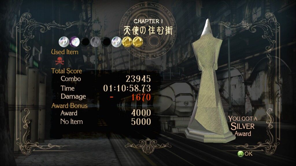 アクションゲームで戦闘評価出るゲームは全くやる気が起きない