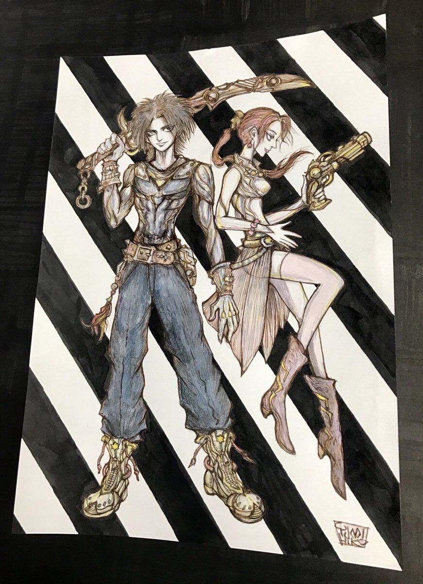 画像 Ffイラストレーター天野喜孝の息子が描いた絵wwwwwwwwwwww あまゲー速報