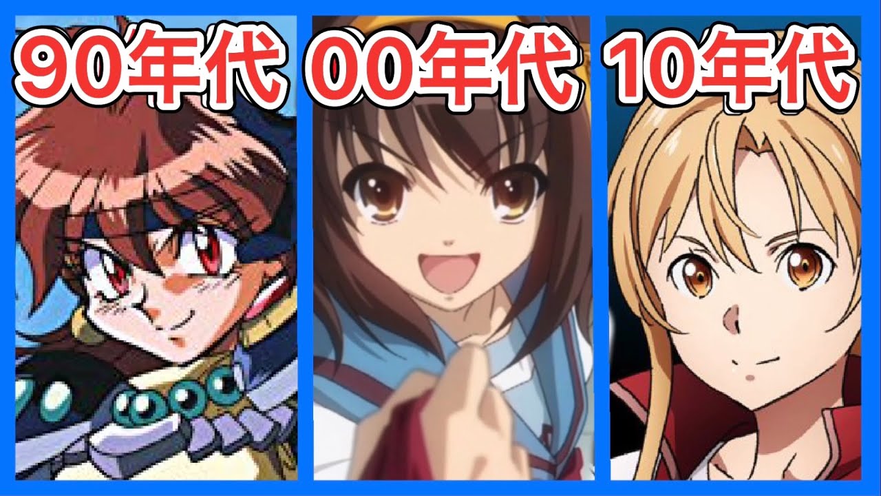 今のアニメって全体的に女の子の目が小さくなったよね