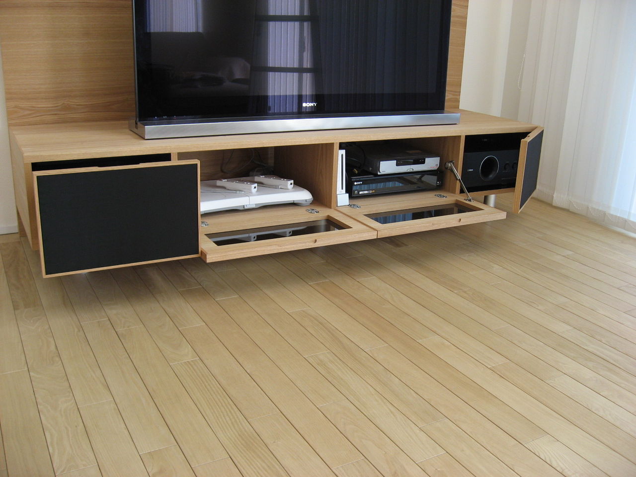 ｗｅｂ内覧会 リビング その１ 造作テレビボード 平屋を建てる