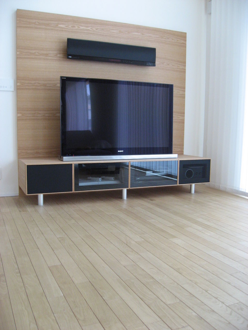 ｗｅｂ内覧会 リビング その１ 造作テレビボード 平屋を建てる