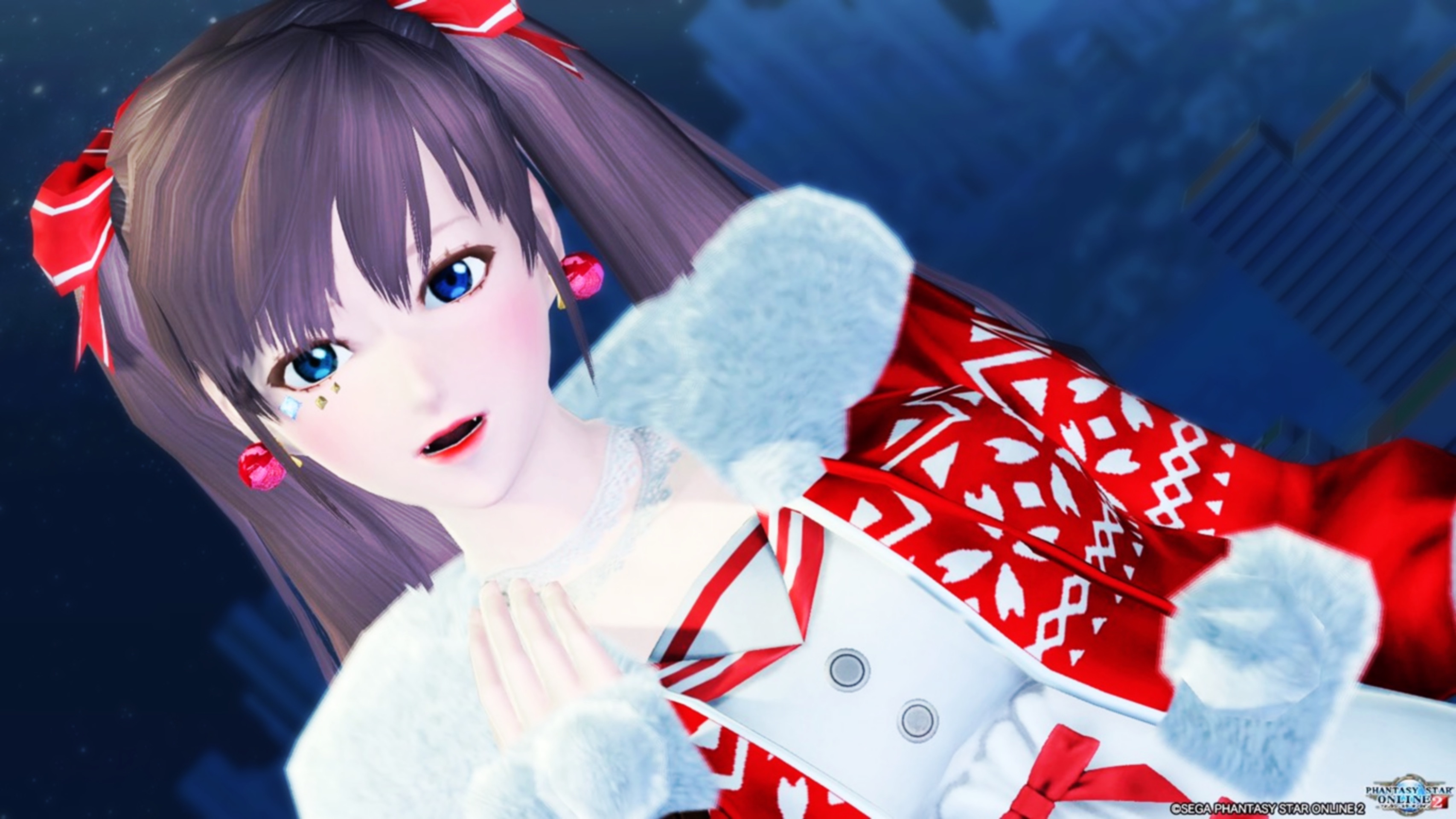 夏ワンピでクリスマスコーデ はるちゃんねる
