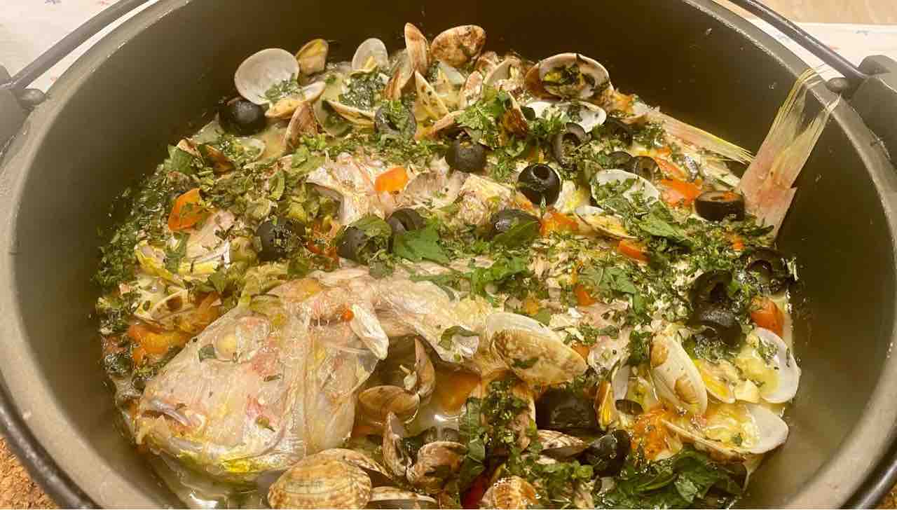 日印コラボ アクアパッツァ 陽はすでにカンジス川から