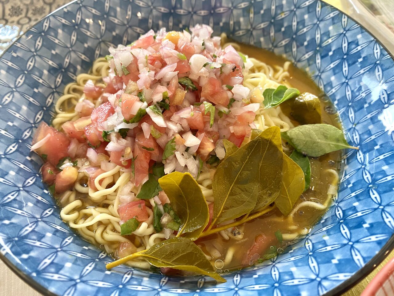 カレーを使わずインド風冷やし麺 陽はすでにカンジス川から カレーを使わずインド風冷やし麺 陽はすでにカンジス川から
