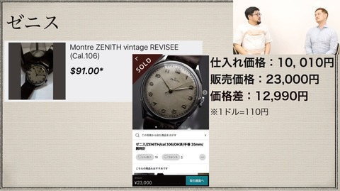 ZENITH vintage REVISEE(動画)