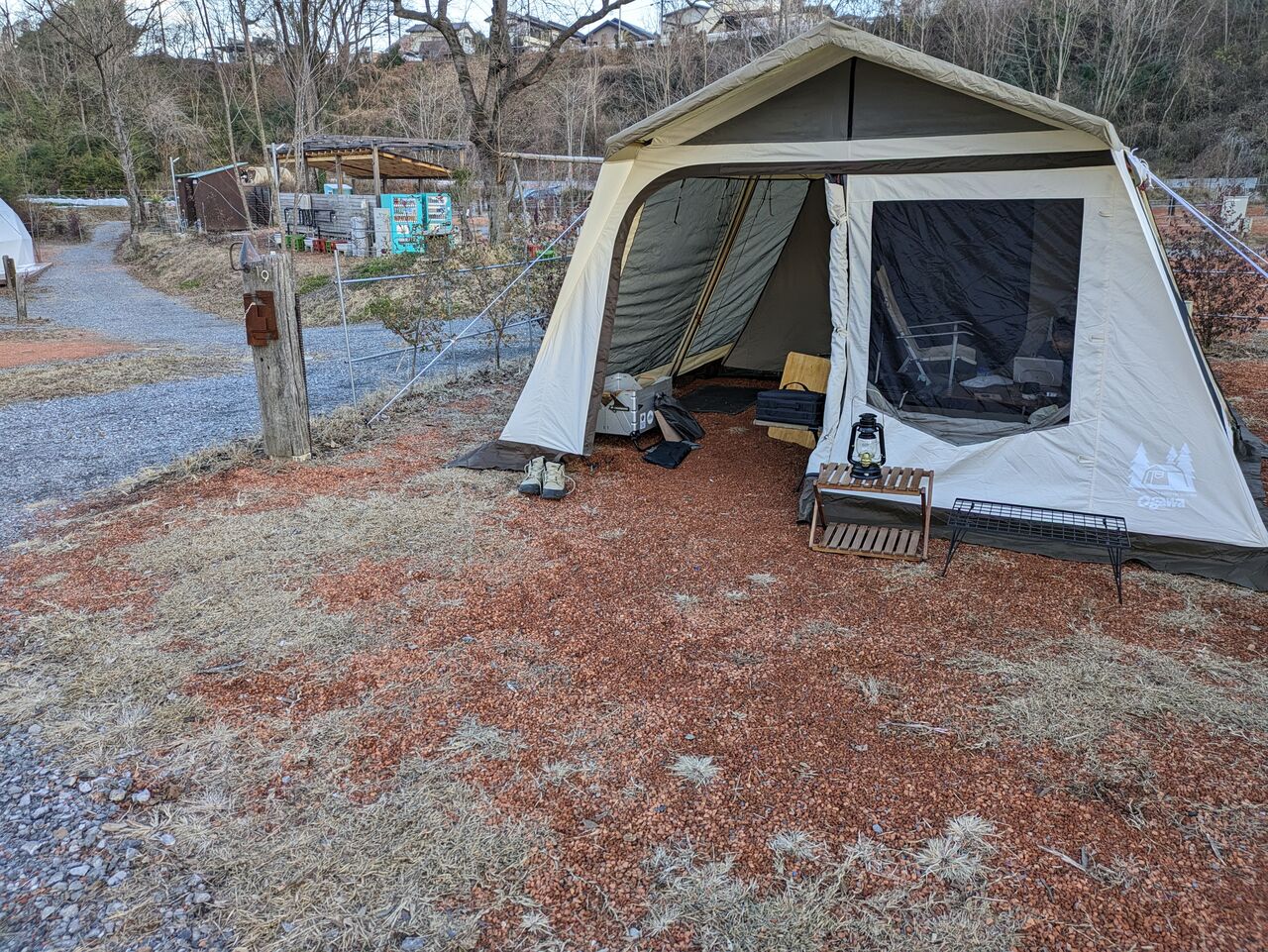 テント紹介 オガワ ロッジシェルターT/C : S家のキャンプ日記 テント紹介 オガワ ロッジシェルターT/C : S家のキャンプ日記