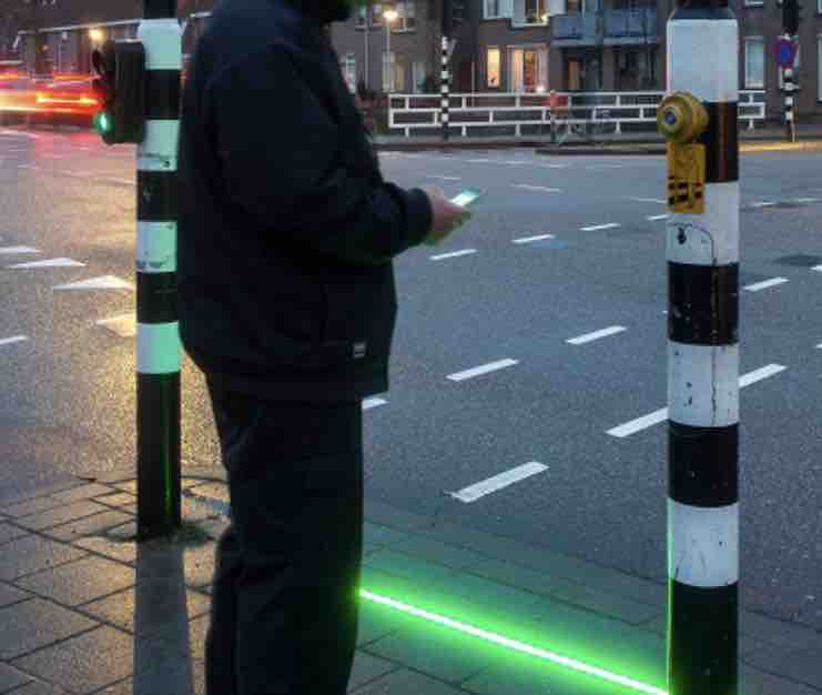 オランダの歩きスマホ対策は進んでいる 信号機が地面に よちよちブログ オランダの歩きスマホ対策は進んでいる 信号機が地面に よちよちブログ