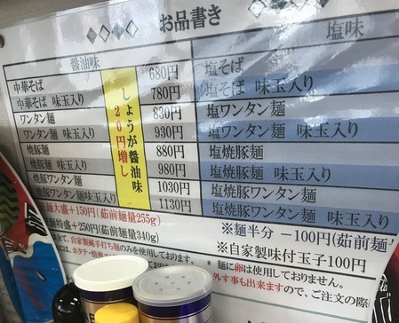 メニュー