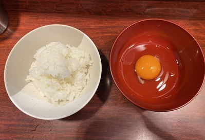 ごはんと生卵