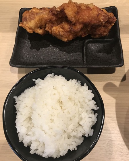 かぶりつき唐揚げ