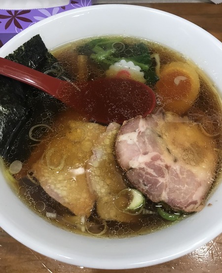 醤油中華そば味玉入り