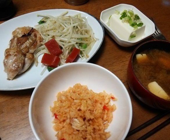 今日の夕飯