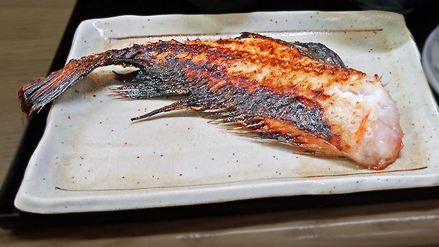 花水木 アコウダイ ( 焼き魚定食 )