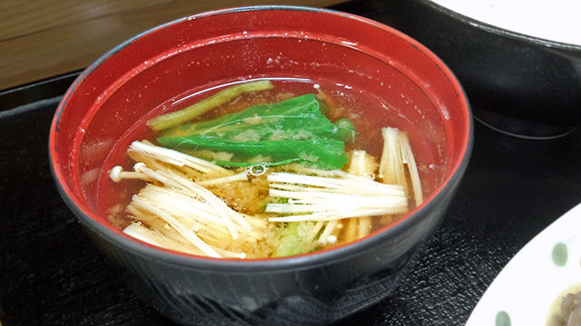 花水木 味噌汁