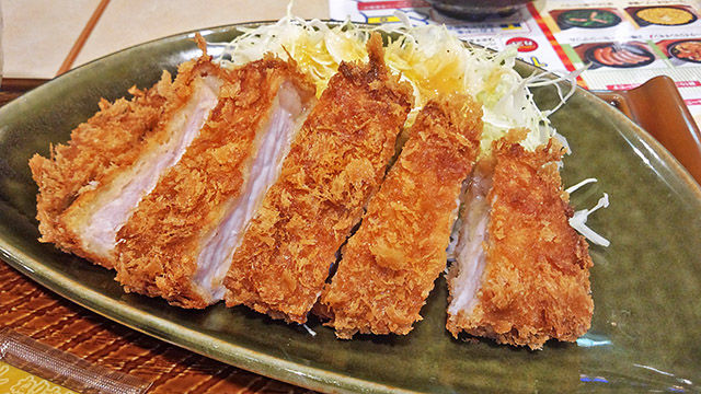 成増 ランチ ファミレス ガスト 豚ロースのとんかつ