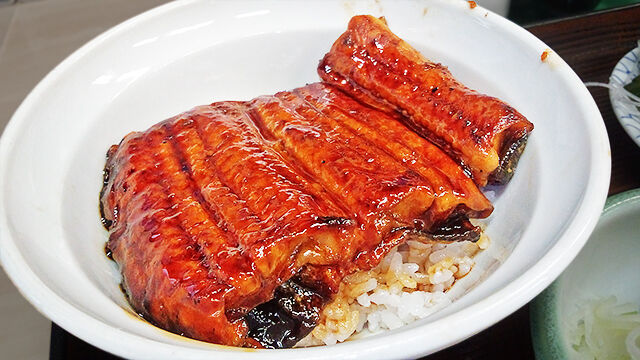  成増 食堂 定食 やまだや　うな丼 