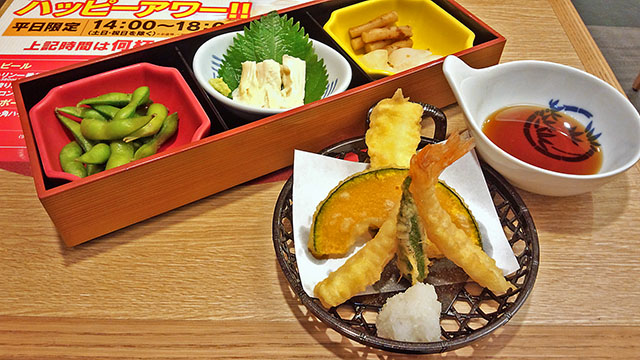 夢庵 ちょい飲みセット