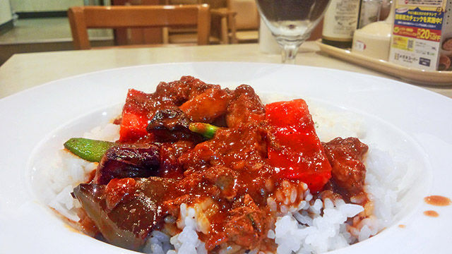 成増 ランチ ファミレス ガスト ごろごろ野菜のポークカレー