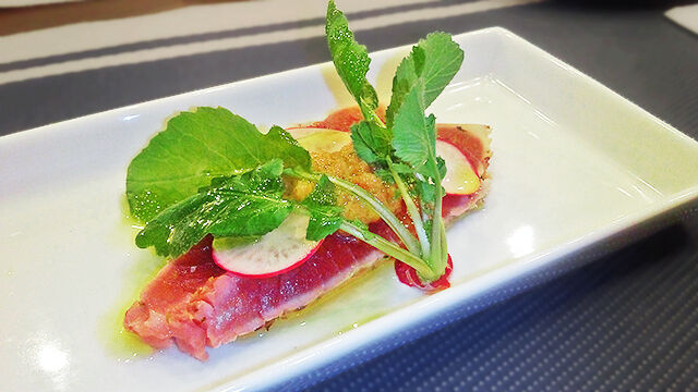 成増 ランチ イタリアン unita ウニタ ディナー うに太 マグロのスコッタート ( 前菜 )