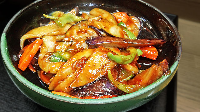 花水木 麻婆茄子 ( 定食 )