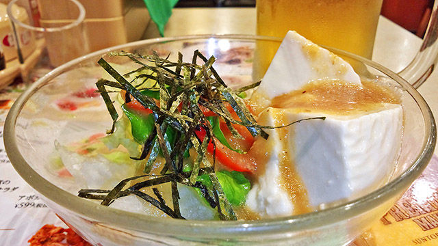 成増 ランチ ファミレス ガスト 豆腐サラダ