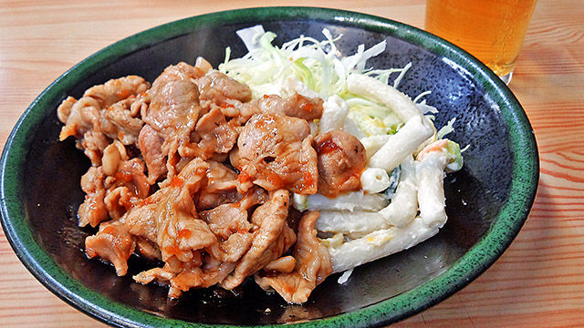 やまだや 生姜焼き