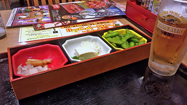 夢庵 ちょい飲みセット