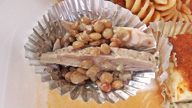 成増 テイクアウト うに太 フジッリ・付け合わせ イタリアン ランチ ディナー unita ウニタ うに