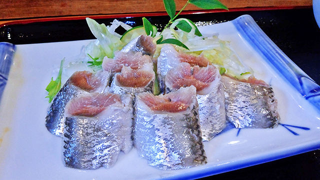 練馬 ランチ だいこん いわしの酢じめ ( いわし定食 )