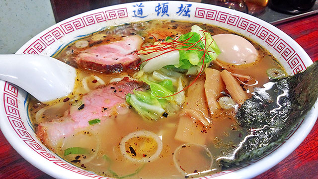 道頓堀 塩らあめん 小辛