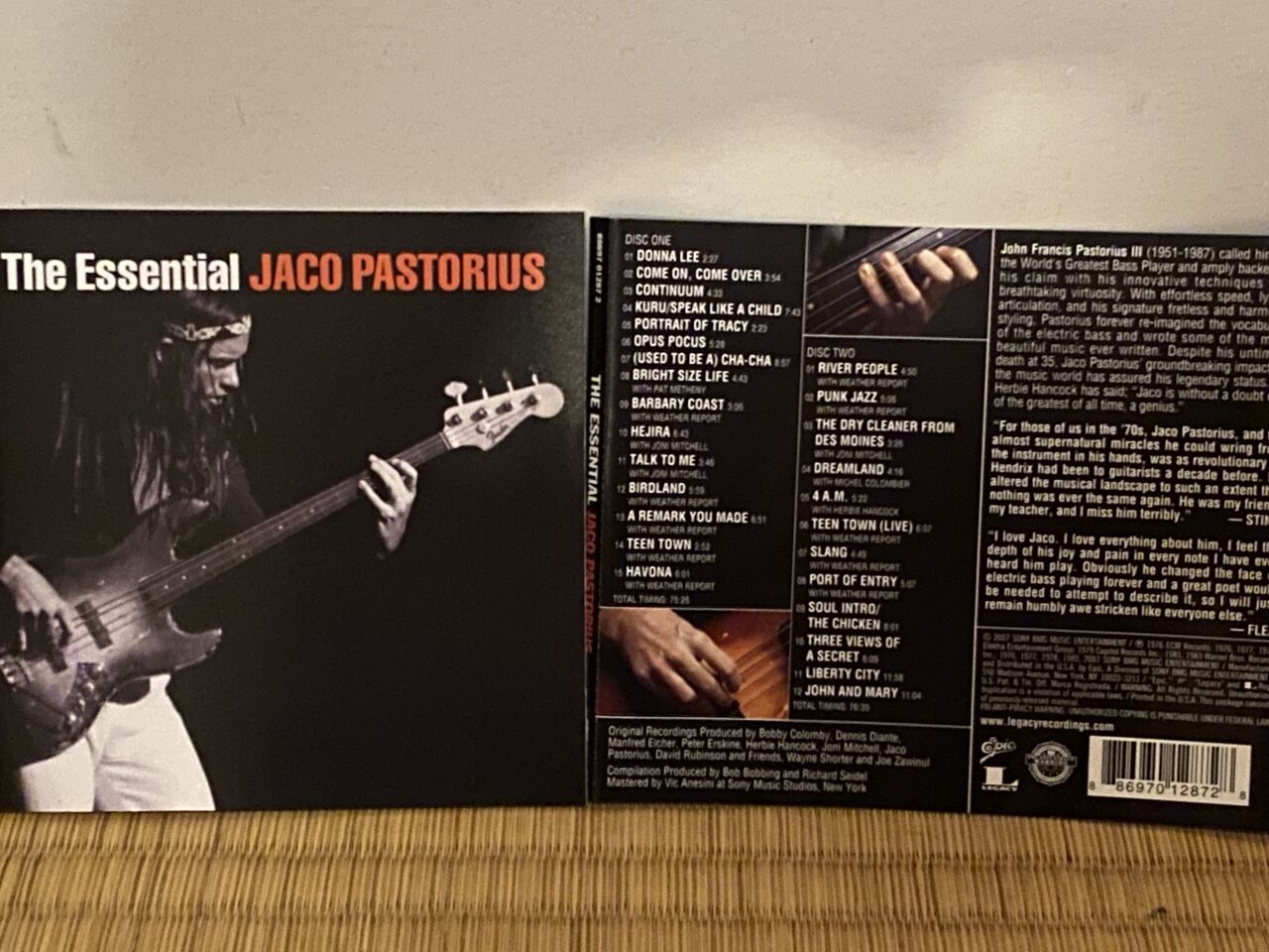 Jaco / The Essential ~ (2001) : yodel14の音の図書館