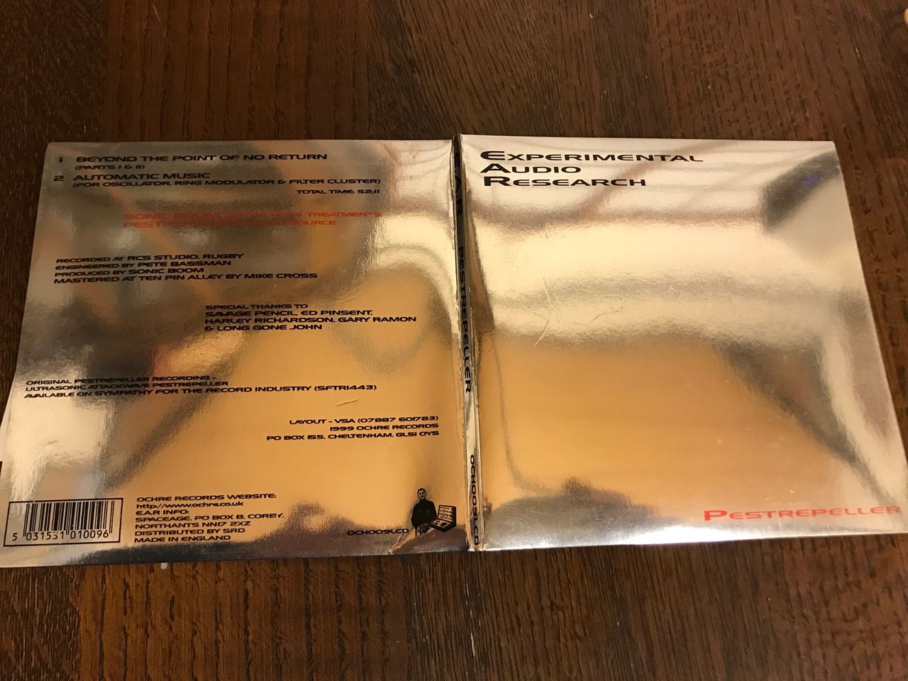 Experimental Audio Research / Pestrepeller (1999) : yodel14の音の 