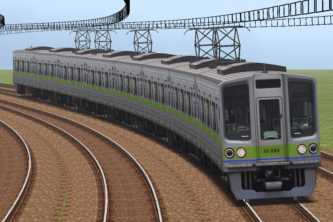 Bve5 都営10 000形8次車 車両ストラクチャデータ Yodo Express