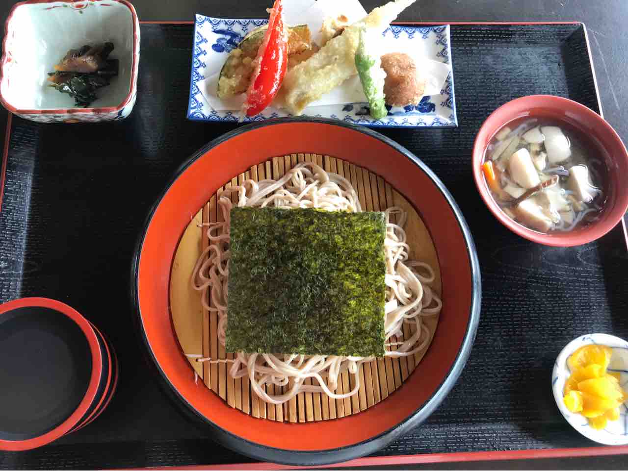 かなこのｙｏｇａくらす 郷土料理もりだくんの蕎麦御膳 百日紅館