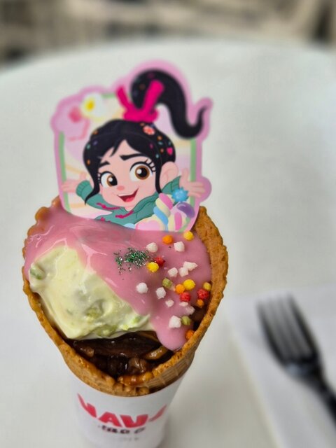 2026年GW】初めての1人ディズニー④美味しかった牛カルビコーンと