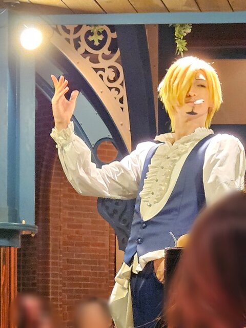 2024年9月USJ】初ハロウィン⑤サンレス出演キャラ（サンジ、ゾロ