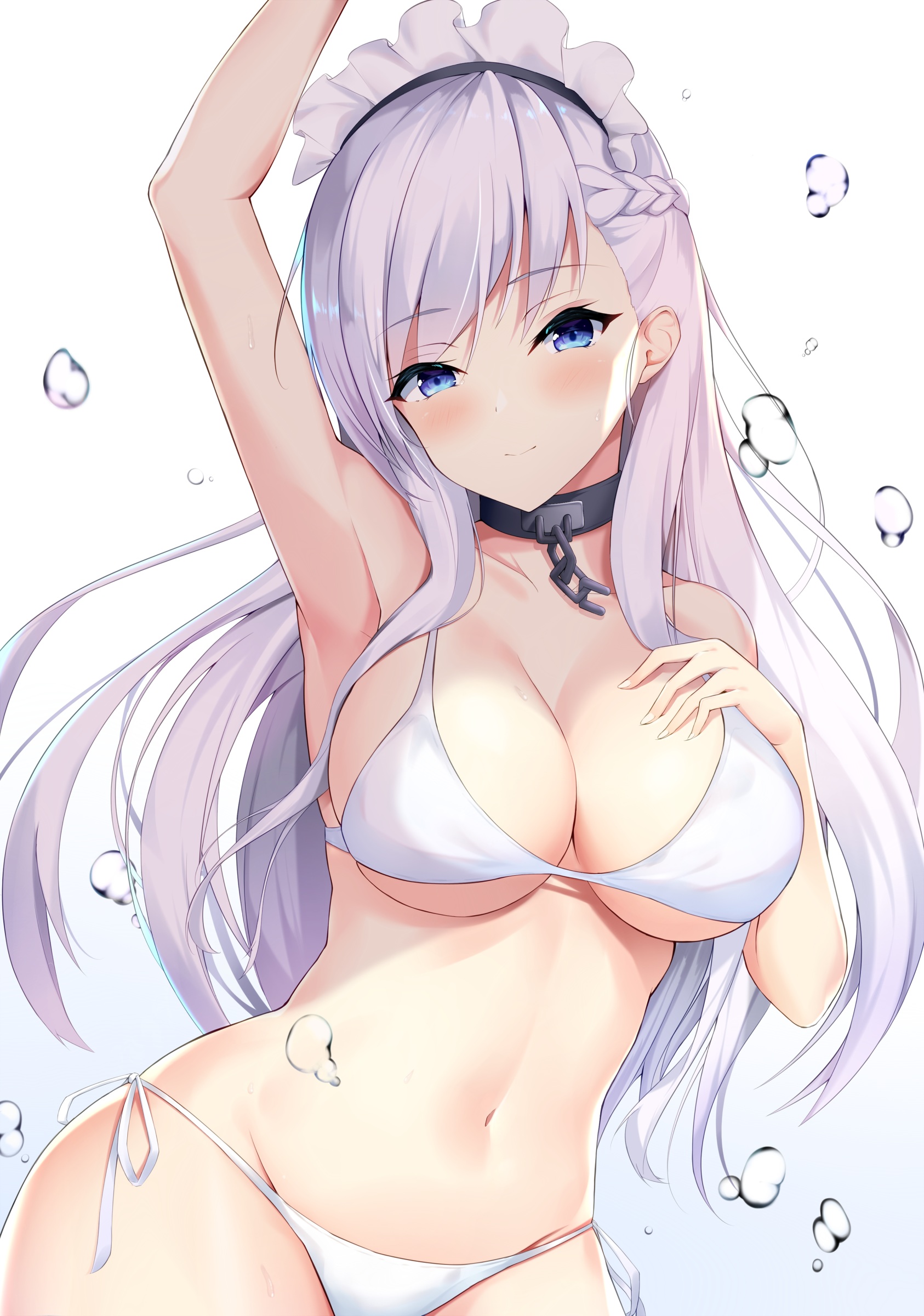 アズレン ベルファウストの白ビキニ イラスト 画像 Imgno 0109 アズレンのイラスト集め隊