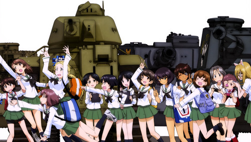 ガールズ＆パンツァー　アヒルさんチーム　レオポンさんチーム　カモさんチーム　アリクイさんチーム　戦車　pc fhd 1920x1080 2560x1440 2560x1600 4k uhd 3840x2160 psvita 960x544 壁紙・画像