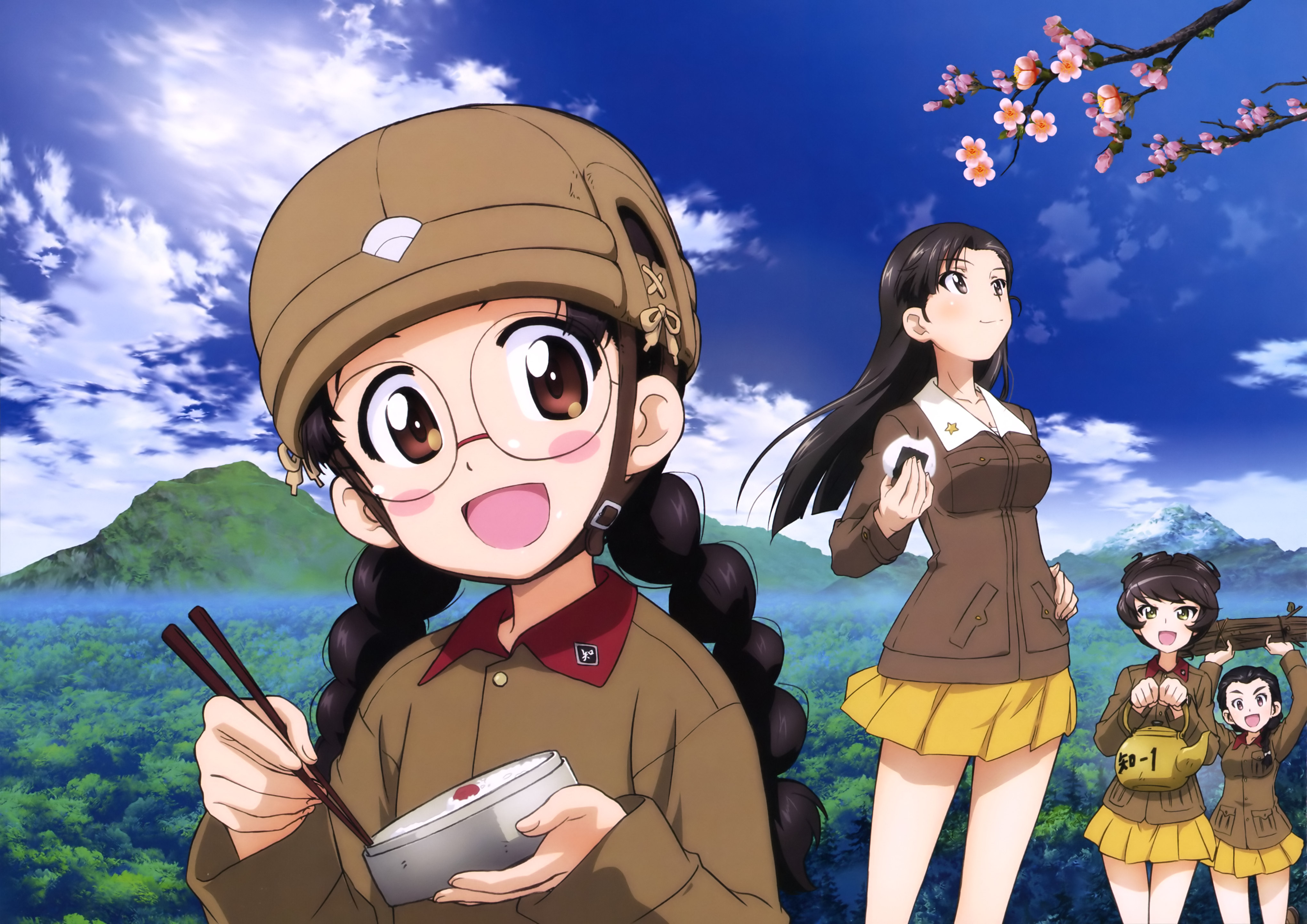 ガルパン超高画質 画像 知波単学園メンバー No 158 ガールズ パンツァーf N ガルパン超高画質 画像 知波単学園メンバー No 158 ガールズ パンツァーf N